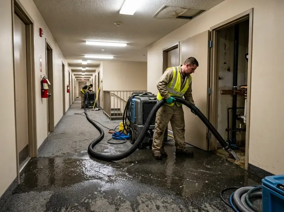 multi-unit-apartment-hallway-f-005 — frequently asked questions, Emergency Burst Pipe Water Extraction & Removal in Wolfdale…